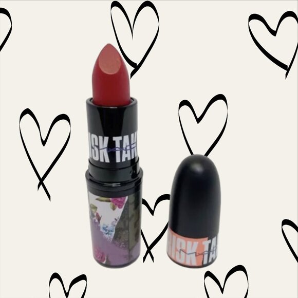 ❤️Offers! ⭐New NWOB MAC Risk Taker Ruby Woo 707 Lipstick Limited Edition 0.11oz. - Picture 1 of 6